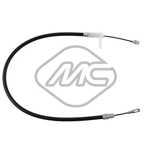 Ťažné lanko parkovacej brzdy Metalcaucho 80951