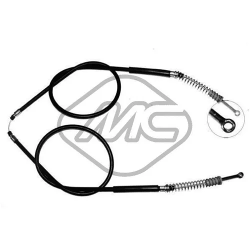 Ťažné lanko parkovacej brzdy Metalcaucho 81253