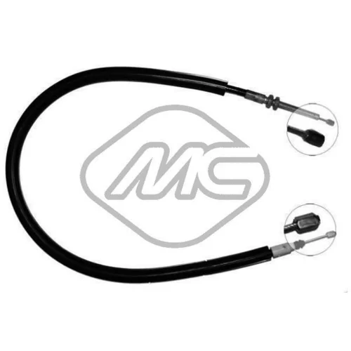 Ťažné lanko parkovacej brzdy Metalcaucho 83063