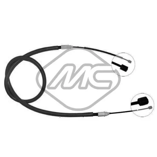 Ťažné lanko parkovacej brzdy Metalcaucho 83085