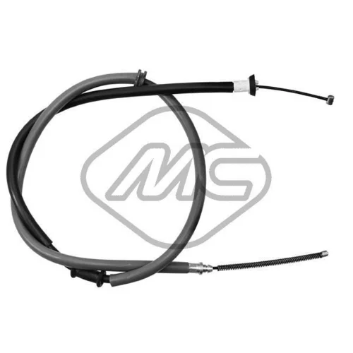 Ťažné lanko parkovacej brzdy Metalcaucho 80861