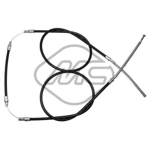 Ťažné lanko parkovacej brzdy Metalcaucho 81754