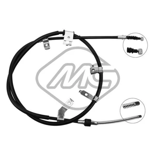 Ťažné lanko parkovacej brzdy Metalcaucho 83973