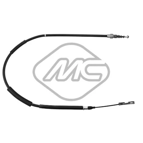 Ťažné lanko parkovacej brzdy Metalcaucho 80586