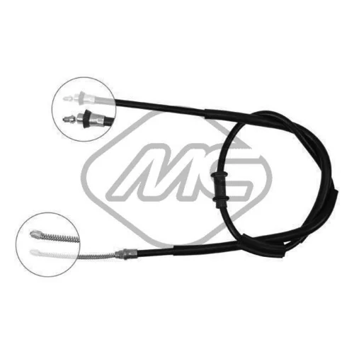 Ťažné lanko parkovacej brzdy Metalcaucho 82096