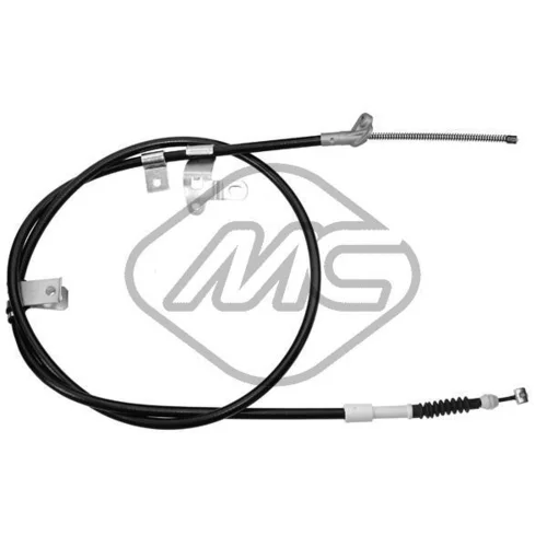 Ťažné lanko parkovacej brzdy 83531 /METALCAUCHO/
