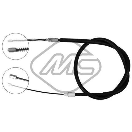 Ťažné lanko parkovacej brzdy Metalcaucho 80283