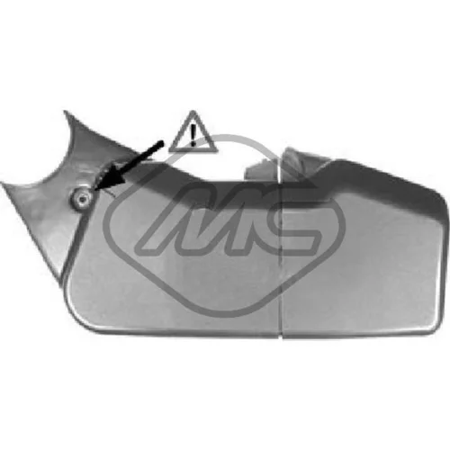 Kryt ozubeného remeň Metalcaucho 03751
