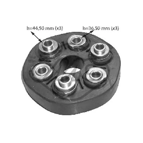 Kĺbový hriadeľ Metalcaucho 04417