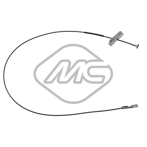 Ťažné lanko parkovacej brzdy Metalcaucho 80091