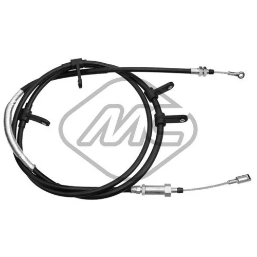Ťažné lanko parkovacej brzdy Metalcaucho 80854