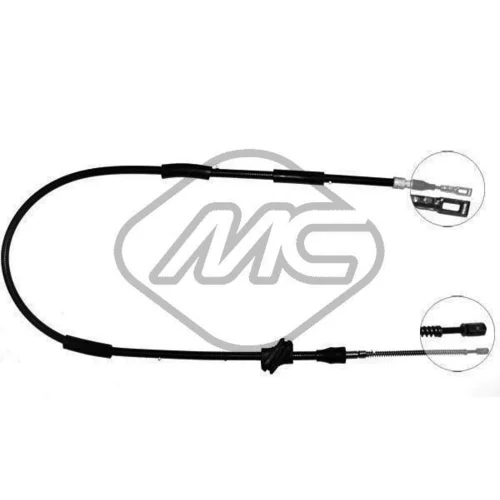 Ťažné lanko parkovacej brzdy Metalcaucho 80558