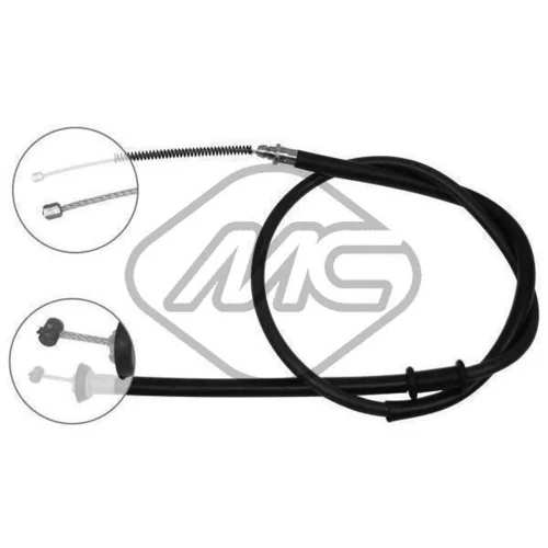 Ťažné lanko parkovacej brzdy Metalcaucho 82100