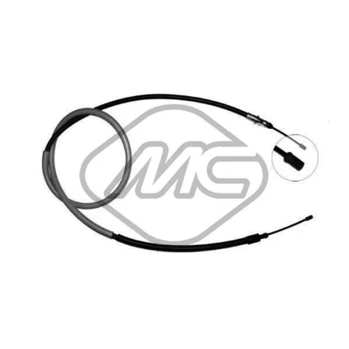 Ťažné lanko parkovacej brzdy Metalcaucho 80831