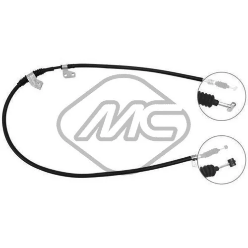 Ťažné lanko parkovacej brzdy Metalcaucho 82187