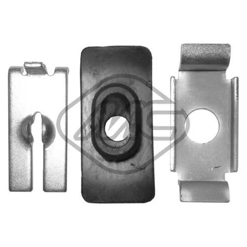 Puzdro radiacej tyče Metalcaucho 02854