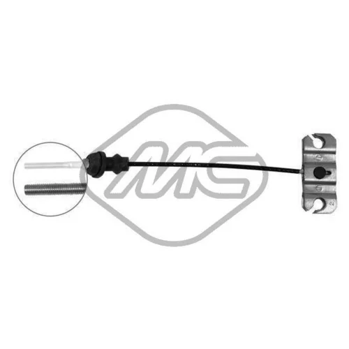 Ťažné lanko parkovacej brzdy 82188 /METALCAUCHO/