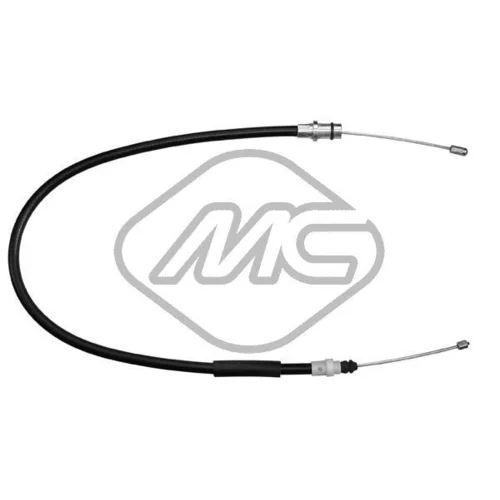 Ťažné lanko parkovacej brzdy Metalcaucho 80847
