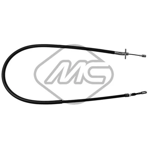 Ťažné lanko parkovacej brzdy Metalcaucho 80961