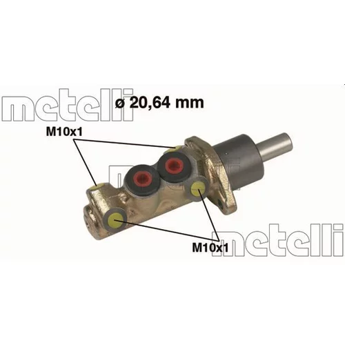 Hlavný brzdový valec METELLI 05-0193