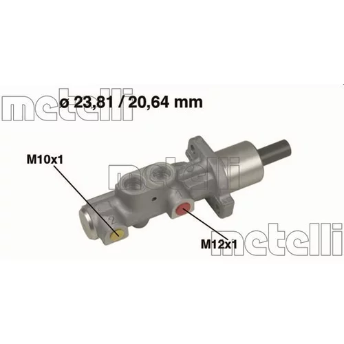 Hlavný brzdový valec METELLI 05-0576