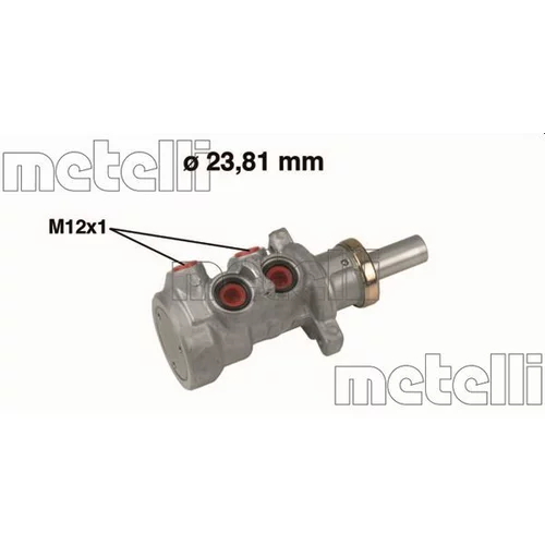 Hlavný brzdový valec METELLI 05-0640