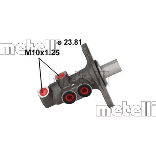 Hlavný brzdový valec METELLI 05-1131