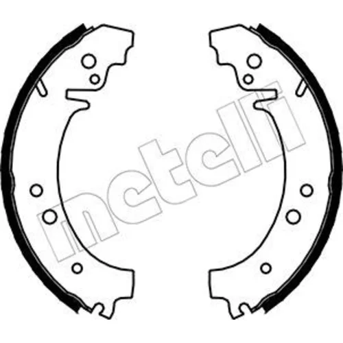 Sada brzdových čeľustí METELLI 53-0060