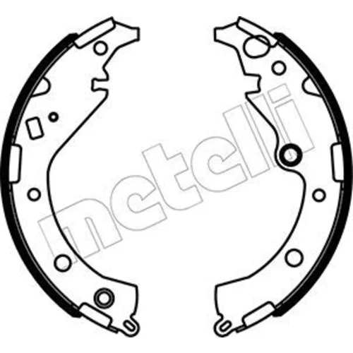 Sada brzdových čeľustí METELLI 53-0643