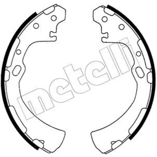 Sada brzdových čeľustí METELLI 53-0279