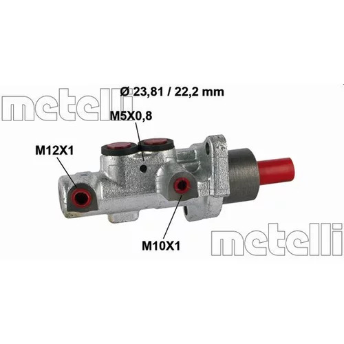 Hlavný brzdový valec 05-0552 /METELLI/