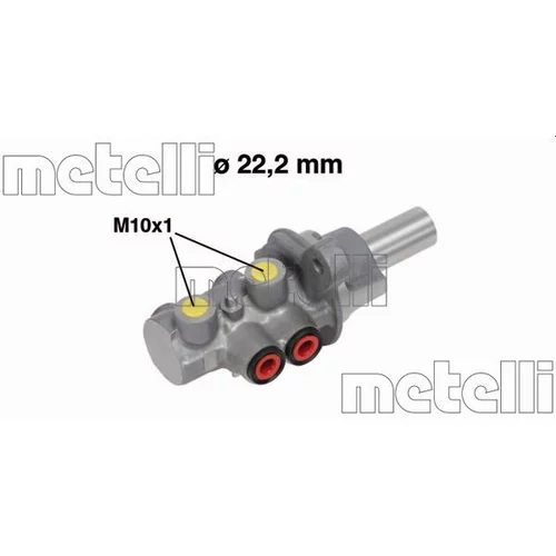 Hlavný brzdový valec METELLI 05-0677