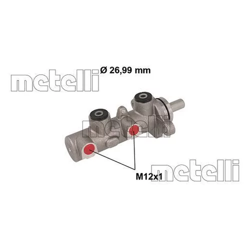 Hlavný brzdový valec METELLI 05-0799