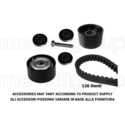 Sada ozubeného remeňa METELLI 29-0077