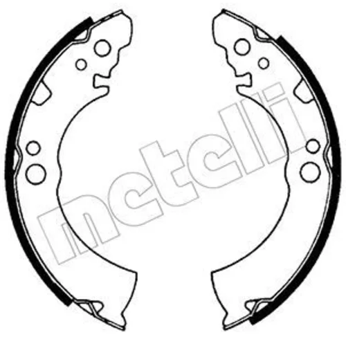 Sada brzdových čeľustí METELLI 53-0273