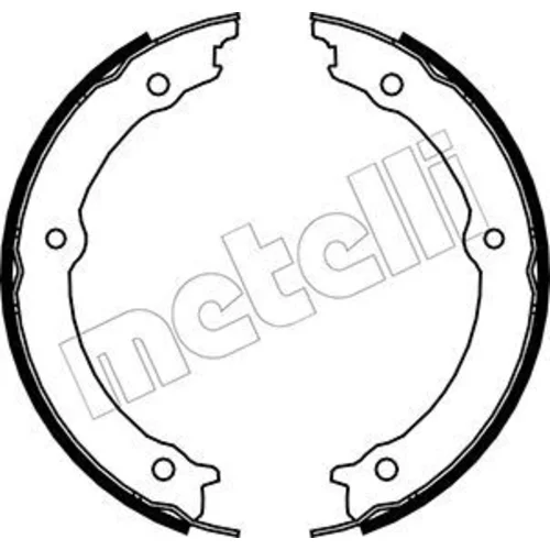 Sada brzd. čeľustí parkov. brzdy METELLI 53-0164