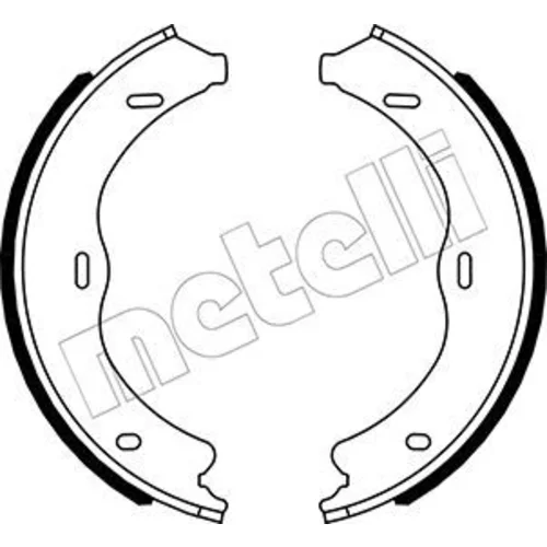 Sada brzd. čeľustí parkov. brzdy METELLI 53-0507