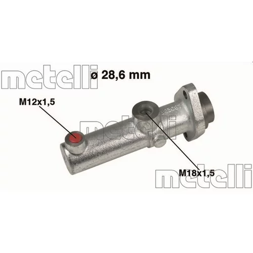 Hlavný brzdový valec METELLI 05-0152