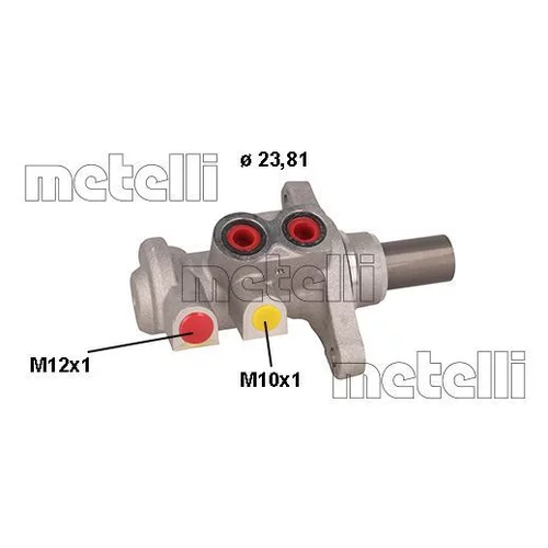Hlavný brzdový valec 05-0706 /METELLI/