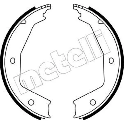 Sada brzd. čeľustí parkov. brzdy METELLI 53-0331