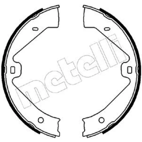 Sada brzd. čeľustí parkov. brzdy METELLI 53-0528