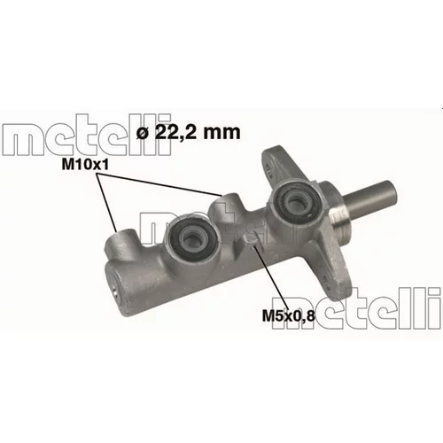Hlavný brzdový valec METELLI 05-0333