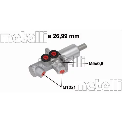 Hlavný brzdový valec METELLI 05-0733