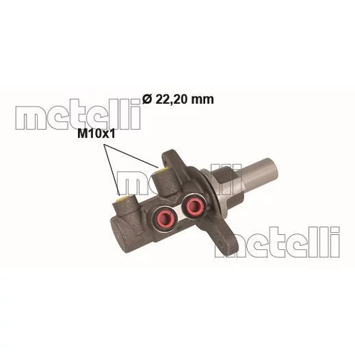 Hlavný brzdový valec METELLI 05-0838