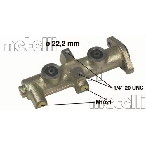 Hlavný brzdový valec METELLI 05-0132