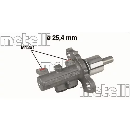 Hlavný brzdový valec METELLI 05-0402