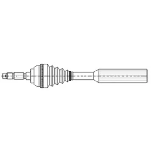 Hnací hriadeľ 17-0381 /METELLI/ - obr. 1
