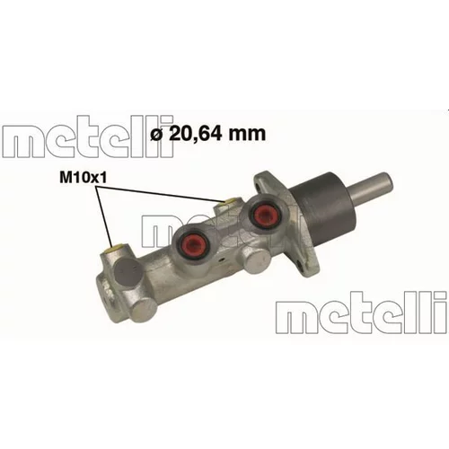 Hlavný brzdový valec METELLI 05-0523