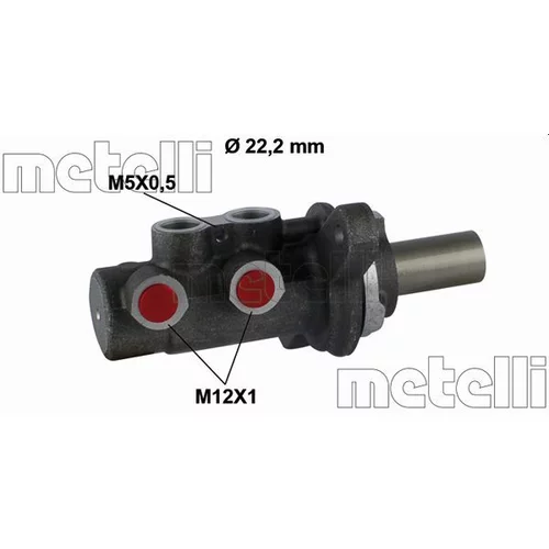 Hlavný brzdový valec METELLI 05-0785