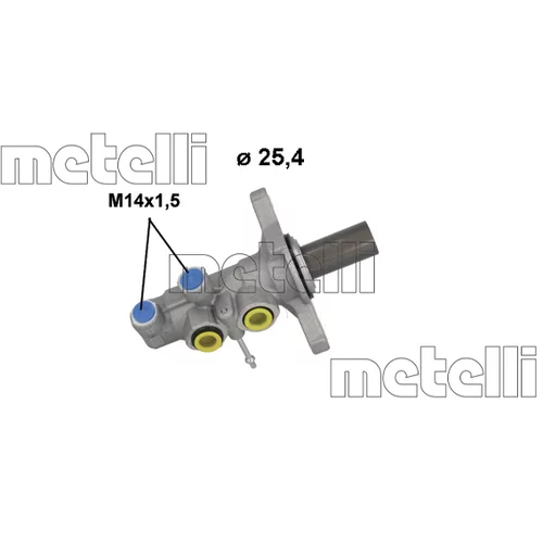 Hlavný brzdový valec 05-1274 /METELLI/